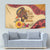 Black History Month Tapestry African Woman Afro I Am The Storm - Wonder Print Shop