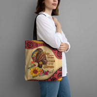 Black History Month Tote Bag African Woman Afro I Am The Storm - Wonder Print Shop