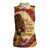 Black History Month Women Sleeveless Polo Shirt African Woman Afro I Am The Storm - Wonder Print Shop