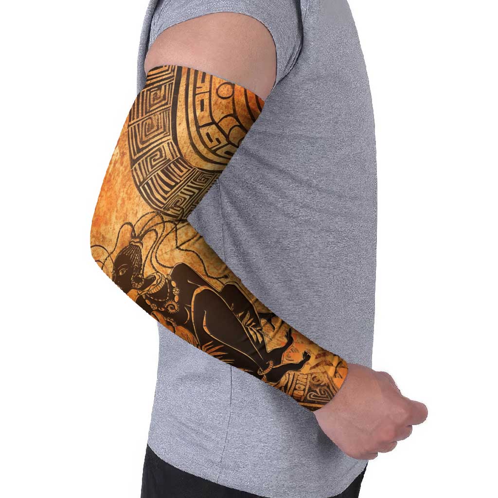 African Women Arm Sleeves She Is Rooted In The Earth and Rising Like The Sun - Wonder Print Shop