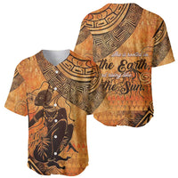 African Women Baseball Jersey She Is Rooted In The Earth and Rising Like The Sun - Wonder Print Shop