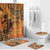 African Women Bathroom Set She Is Rooted In The Earth and Rising Like The Sun - Wonder Print Shop