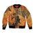 African Women Bomber Jacket She Is Rooted In The Earth and Rising Like The Sun - Wonder Print Shop