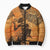 African Women Bomber Puffer Jacket She Is Rooted In The Earth and Rising Like The Sun - Wonder Print Shop