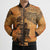 African Women Bomber Puffer Jacket She Is Rooted In The Earth and Rising Like The Sun - Wonder Print Shop