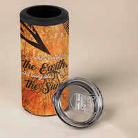 African Women 4 in 1 Can Cooler Tumbler She Is Rooted In The Earth and Rising Like The Sun - Wonder Print Shop