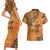 African Women Couples Matching Short Sleeve Bodycon Dress and Hawaiian Shirt She Is Rooted In The Earth and Rising Like The Sun - Wonder Print Shop