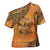 African Women Cross Shoulder Shirt She Is Rooted In The Earth and Rising Like The Sun - Wonder Print Shop