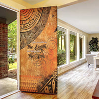African Women Door Cover She Is Rooted In The Earth and Rising Like The Sun - Wonder Print Shop