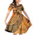 African Women Family Matching Off Shoulder Short Dress and Hawaiian Shirt She Is Rooted In The Earth and Rising Like The Sun - Wonder Print Shop