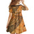African Women Family Matching Off Shoulder Short Dress and Hawaiian Shirt She Is Rooted In The Earth and Rising Like The Sun - Wonder Print Shop