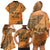 African Women Family Matching Off Shoulder Short Dress and Hawaiian Shirt She Is Rooted In The Earth and Rising Like The Sun - Wonder Print Shop