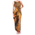 African Women Family Matching Tank Maxi Dress and Hawaiian Shirt She Is Rooted In The Earth and Rising Like The Sun - Wonder Print Shop