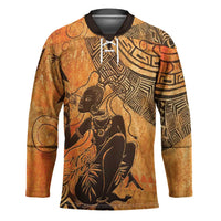 African Women Hockey Jersey She Is Rooted In The Earth and Rising Like The Sun - Wonder Print Shop