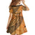 African Women Kid Short Sleeve Dress She Is Rooted In The Earth and Rising Like The Sun - Wonder Print Shop