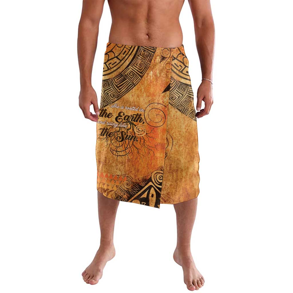 African Women Lavalava She Is Rooted In The Earth and Rising Like The Sun - Wonder Print Shop