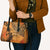 African Women Leather Bag She Is Rooted In The Earth and Rising Like The Sun - Wonder Print Shop