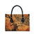 African Women Leather Bag She Is Rooted In The Earth and Rising Like The Sun - Wonder Print Shop