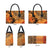 African Women Leather Bag She Is Rooted In The Earth and Rising Like The Sun - Wonder Print Shop