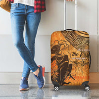 African Women Luggage Cover She Is Rooted In The Earth and Rising Like The Sun - Wonder Print Shop