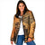 African Women Padded Jacket She Is Rooted In The Earth and Rising Like The Sun - Wonder Print Shop