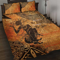 African Women Quilt Bed Set She Is Rooted In The Earth and Rising Like The Sun - Wonder Print Shop