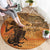 African Women Round Carpet She Is Rooted In The Earth and Rising Like The Sun - Wonder Print Shop