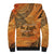 African Women Sherpa Hoodie She Is Rooted In The Earth and Rising Like The Sun - Wonder Print Shop