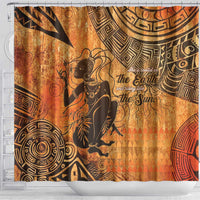African Women Shower Curtain She Is Rooted In The Earth and Rising Like The Sun - Wonder Print Shop