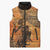 African Women Sleeveless Puffer Jacket She Is Rooted In The Earth and Rising Like The Sun - Wonder Print Shop