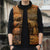 African Women Sleeveless Puffer Jacket She Is Rooted In The Earth and Rising Like The Sun - Wonder Print Shop