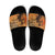 African Women Slide Sandals She Is Rooted In The Earth and Rising Like The Sun - Wonder Print Shop