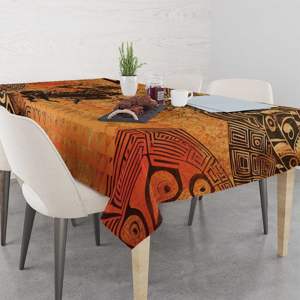 African Women Tablecloth She Is Rooted In The Earth and Rising Like The Sun - Wonder Print Shop