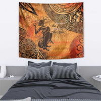 African Women Tapestry She Is Rooted In The Earth and Rising Like The Sun - Wonder Print Shop