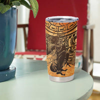 African Women Tumbler Cup She Is Rooted In The Earth and Rising Like The Sun - Wonder Print Shop