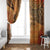 African Women Window Curtain She Is Rooted In The Earth and Rising Like The Sun - Wonder Print Shop