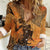African Women Women Casual Shirt She Is Rooted In The Earth and Rising Like The Sun - Wonder Print Shop