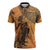 African Women Zipper Polo Shirt She Is Rooted In The Earth and Rising Like The Sun - Wonder Print Shop