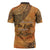 African Women Zipper Polo Shirt She Is Rooted In The Earth and Rising Like The Sun - Wonder Print Shop