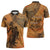 African Women Zipper Polo Shirt She Is Rooted In The Earth and Rising Like The Sun - Wonder Print Shop