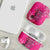 African Women AirPods Case Black Beautiful Brave and Bressed - Pink Color - Wonder Print Shop