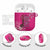 African Women AirPods Case Black Beautiful Brave and Bressed - Pink Color - Wonder Print Shop