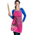 African Women Apron Black Beautiful Brave and Bressed - Pink Color - Wonder Print Shop
