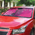 African Women Auto Sun Shade Black Beautiful Brave and Bressed - Pink Color - Wonder Print Shop