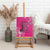 African Women Canvas Wall Art Black Beautiful Brave and Bressed - Pink Color - Wonder Print Shop