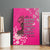 African Women Canvas Wall Art Black Beautiful Brave and Bressed - Pink Color - Wonder Print Shop