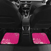 African Women Car Mats Black Beautiful Brave and Bressed - Pink Color - Wonder Print Shop
