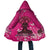 African Women Cloak Black Beautiful Brave and Bressed - Pink Color - Wonder Print Shop