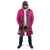 African Women Cloak Black Beautiful Brave and Bressed - Pink Color - Wonder Print Shop
