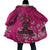 African Women Cloak Black Beautiful Brave and Bressed - Pink Color - Wonder Print Shop